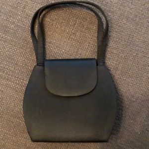 Hand Made Black Satin Cocktail Purse